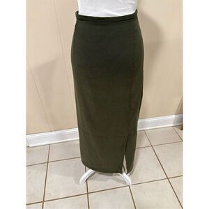 Skirt, Good Clothes Womens Skirt, size 14, dark green, midi